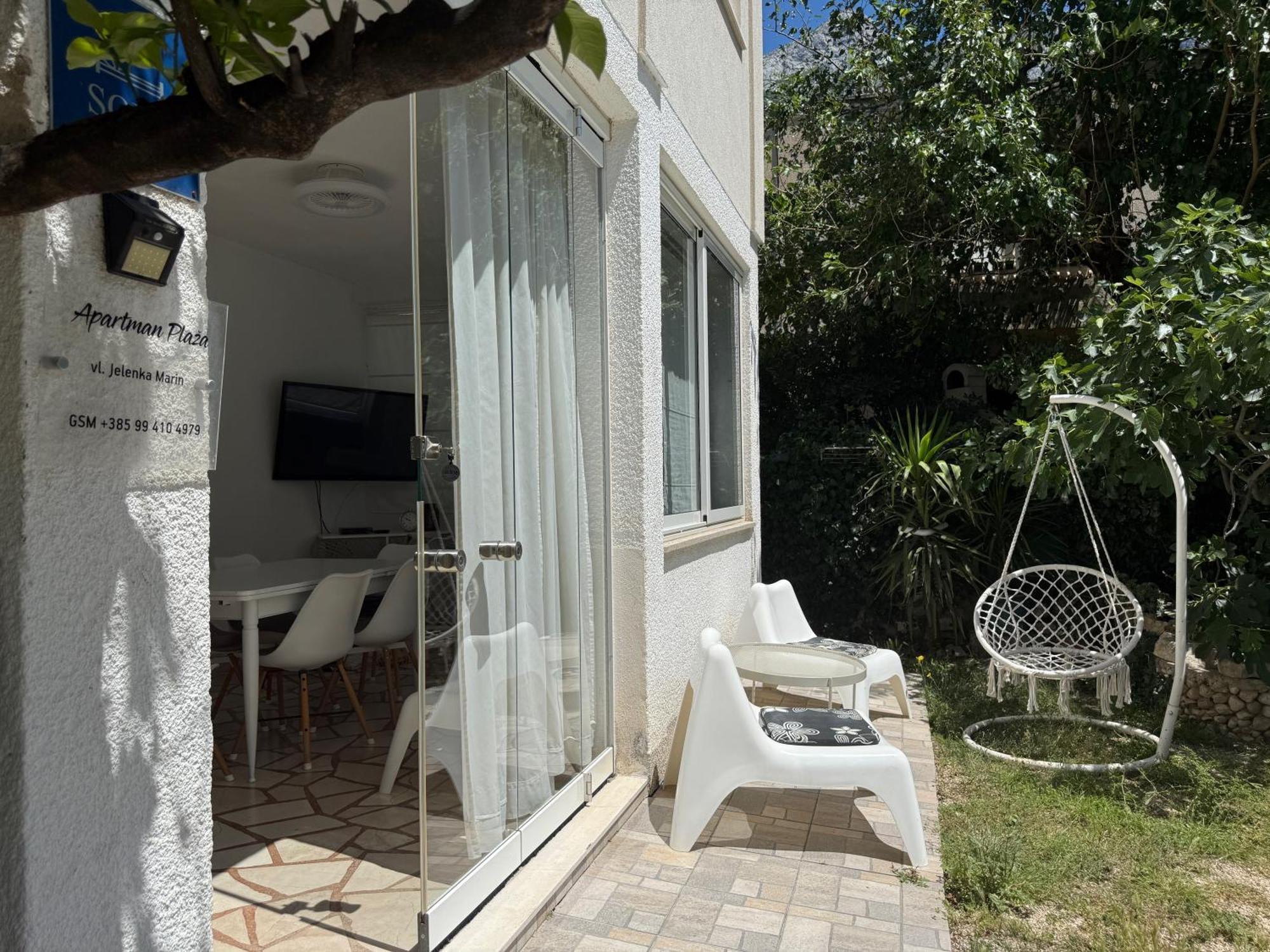 Beach Marin Makarska Bagian luar foto