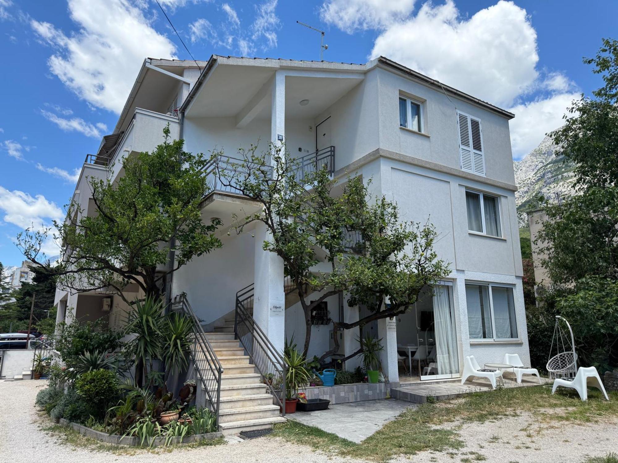 Beach Marin Makarska Bagian luar foto